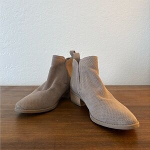 Dolce Vita Taupe Ankle Booties